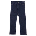 日本然リトテ-古着オンライン-stussy テーパード リジッド デニムパンツ 34 ブルー コットン ジッパーフライ 日本製-stussy Tapered Rigid Denim Pants 34 Blue Cotton Zipper Fly Japan Made