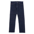 日本然リトテ-古着オンライン-stussy テーパード リジッド デニムパンツ 34 ブルー コットン ジッパーフライ 日本製-stussy Tapered Rigid Denim Pants 34 Blue Cotton Zipper Fly Japan Made