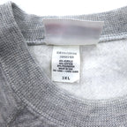 Made in USA 90s BASSETT-WALKER College Print Sweatshirt 3XL Grey OHIO STATE