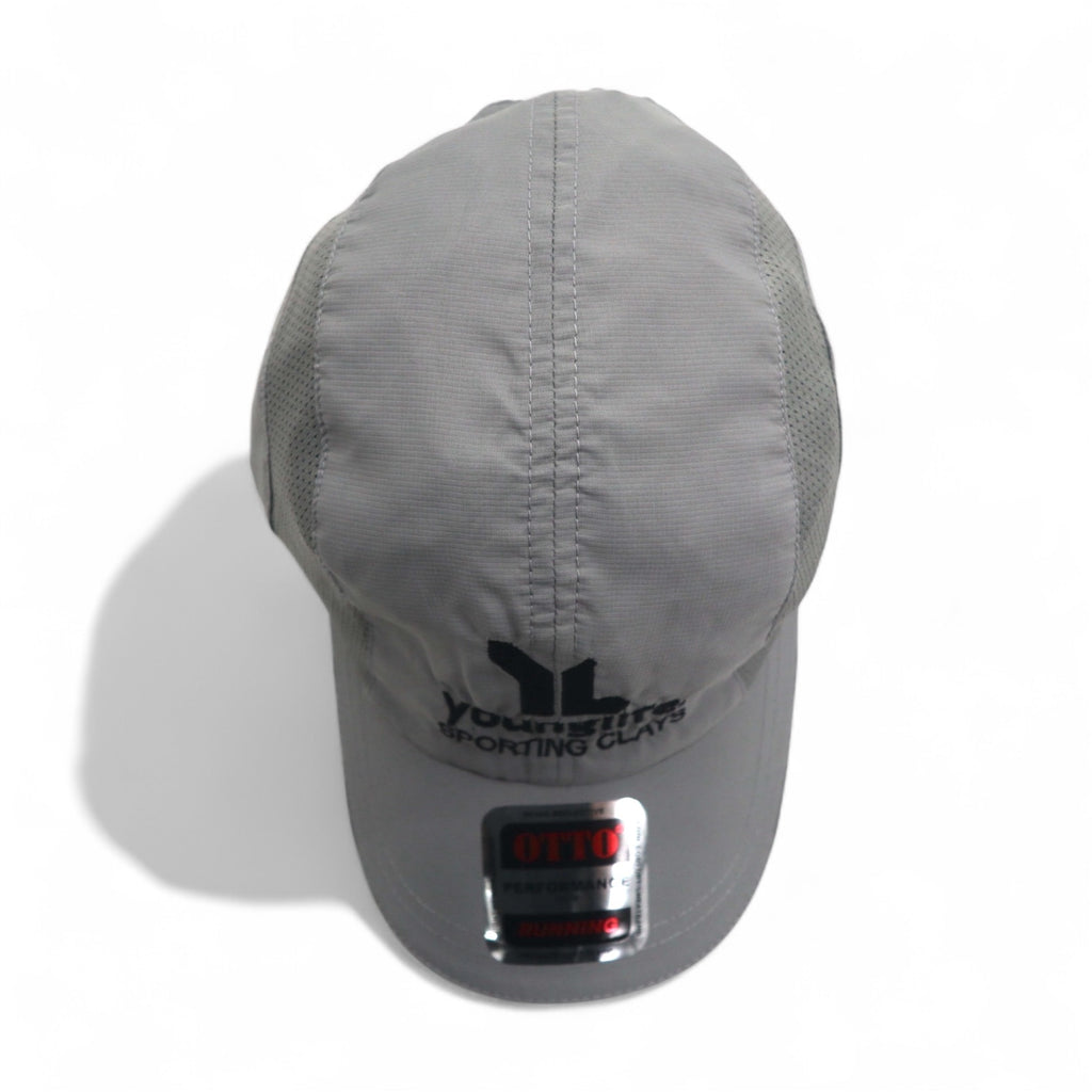 OTTO PERFORMANCE Dry Tech Running Cap FREE Belt Gray Stretch Mesh YOUNG LIFE Unused