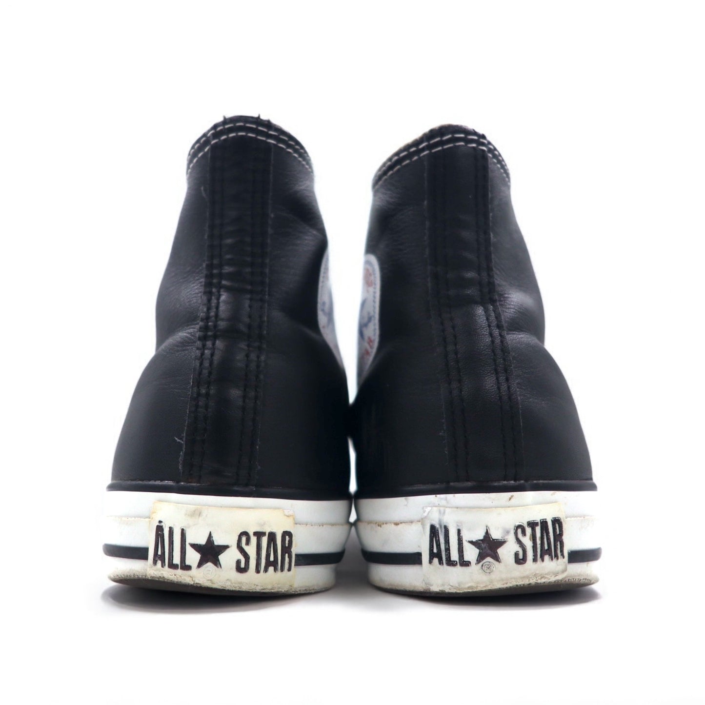 CONVERSE レザー オールスターハイ LEATHER ALL STAR HI スニーカー 27.5cm ブラック 1B908