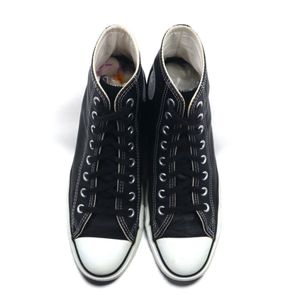 CONVERSE レザー オールスターハイ LEATHER ALL STAR HI スニーカー 27.5cm ブラック 1B908