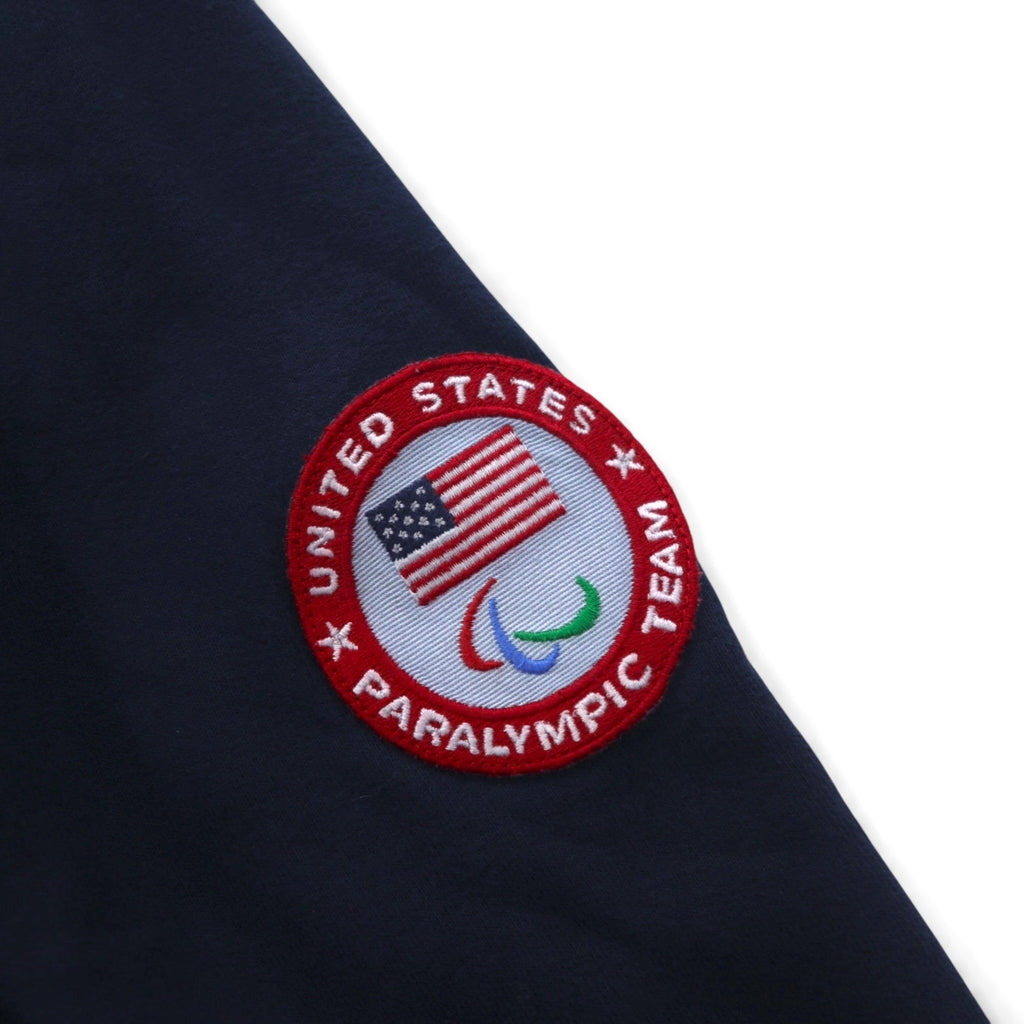 Polo by Ralph Lauren USA製 リバースウィーブ スウェット トラックジャケット ジャージ L ネイビー