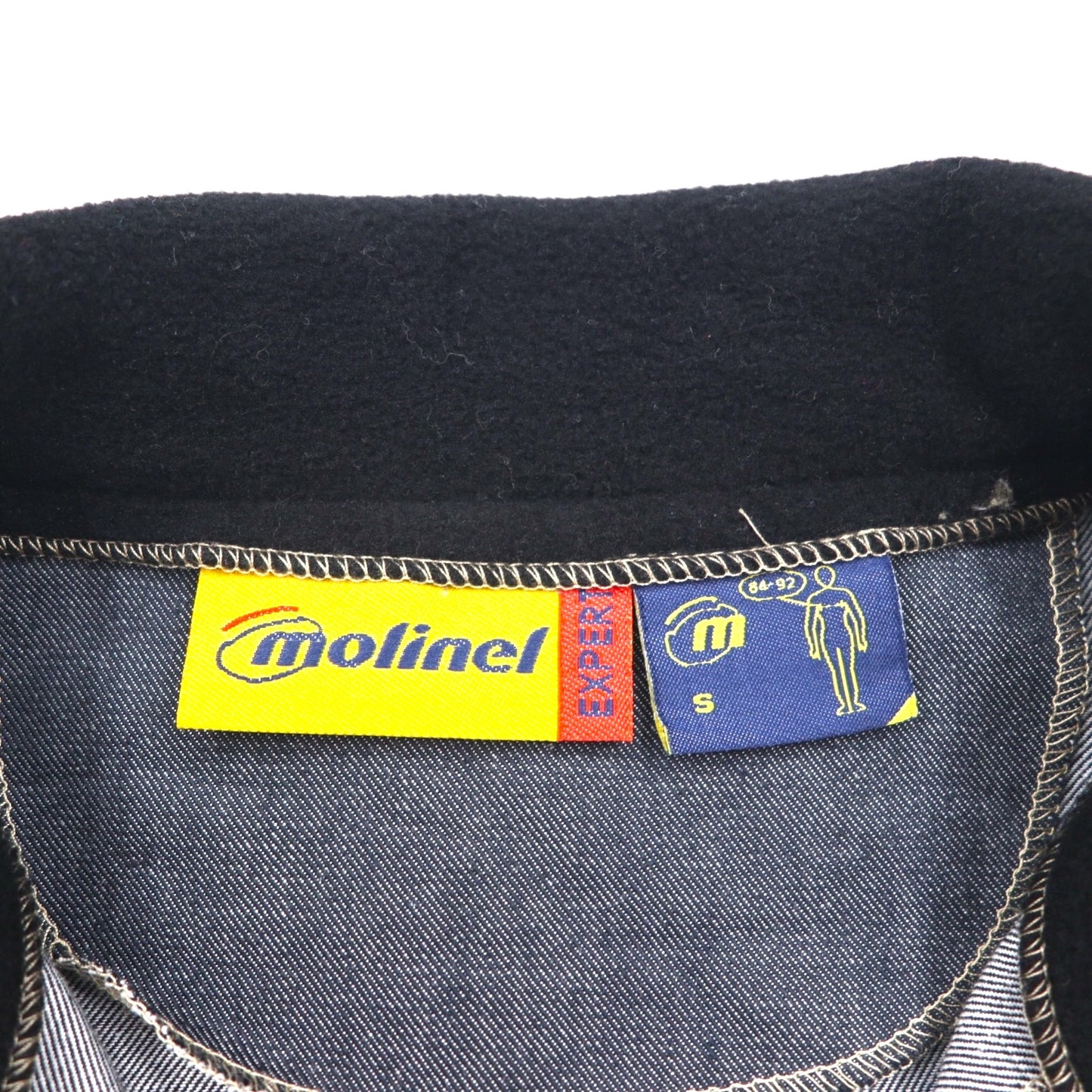 Molinel Expert Eurowork France Utility Jacket M Grey Cordura Denim Unused