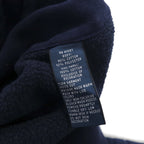 Polo by Ralph Lauren USA製 リバースウィーブ スウェット トラックジャケット ジャージ L ネイビー