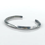 Navajo Elaine Tahe Sterling Cuff Bracelet, Indian Jewelry, Silver Bangle