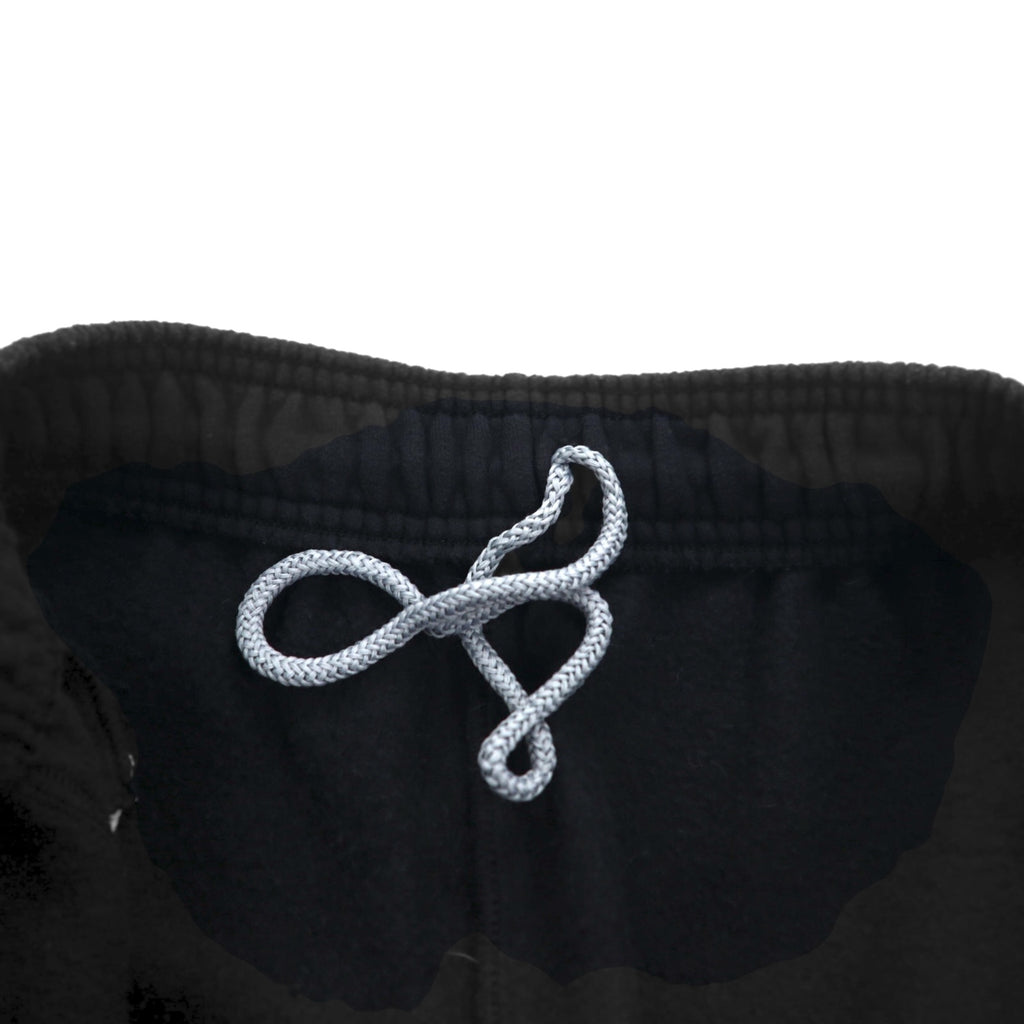 Champion Wide Sweatpants XL Black Cotton Polyester Made in Honduras