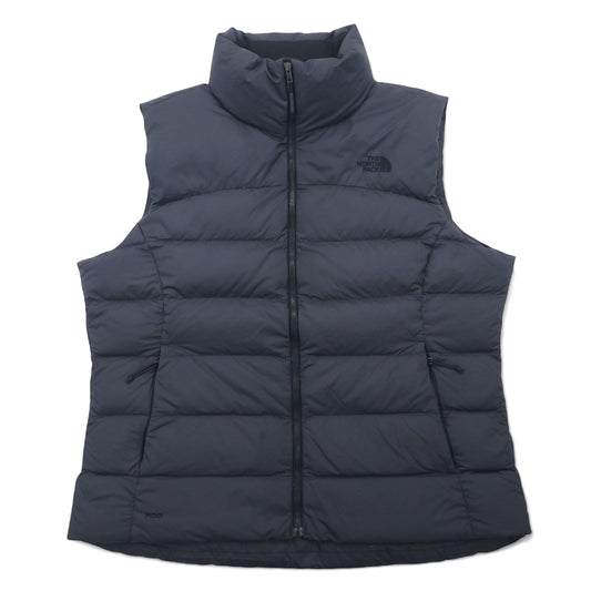 THE NORTH FACE ヌプシ NUPTSE VEST 700フィルパワー ダウンベスト XL ブラック ポリエステル ロゴ刺繍 NF0A33PA