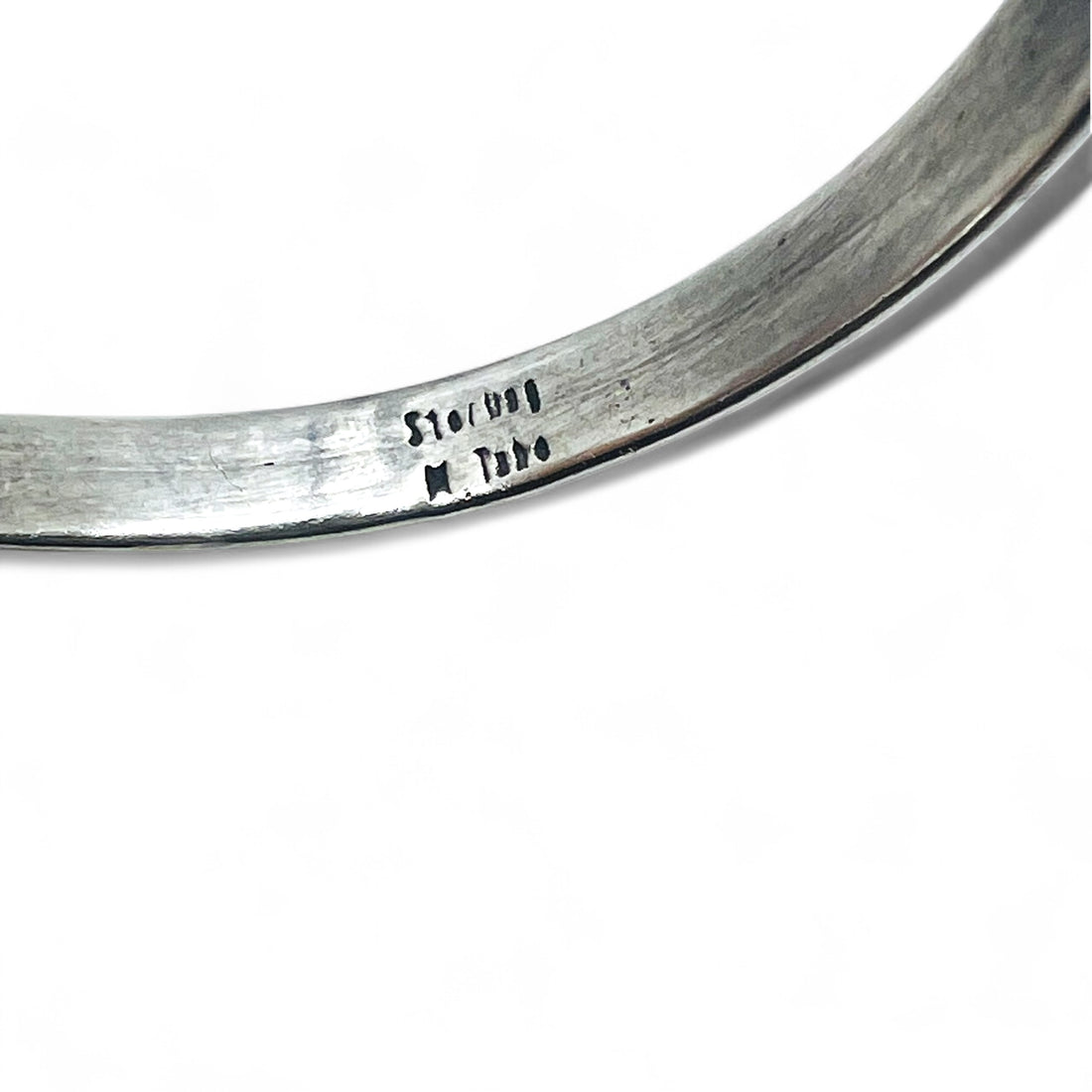 Navajo Elaine Tahe Sterling Cuff Bracelet, Indian Jewelry, Silver Bangle
