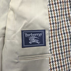 BURBERRY Gun Club Check Tweed Jacket, 2B Tailored Medium, Brown Wool