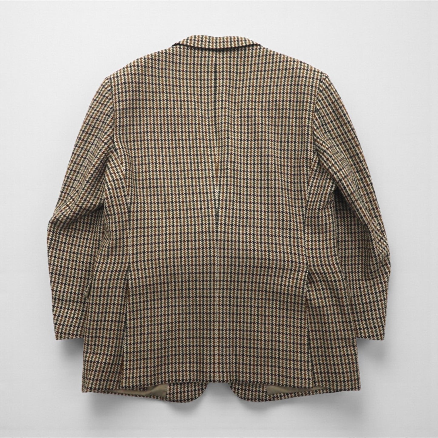 BURBERRY ガンクラブチェック ツイードジャケット 2B テーラードジャケット M ブラウン ウール