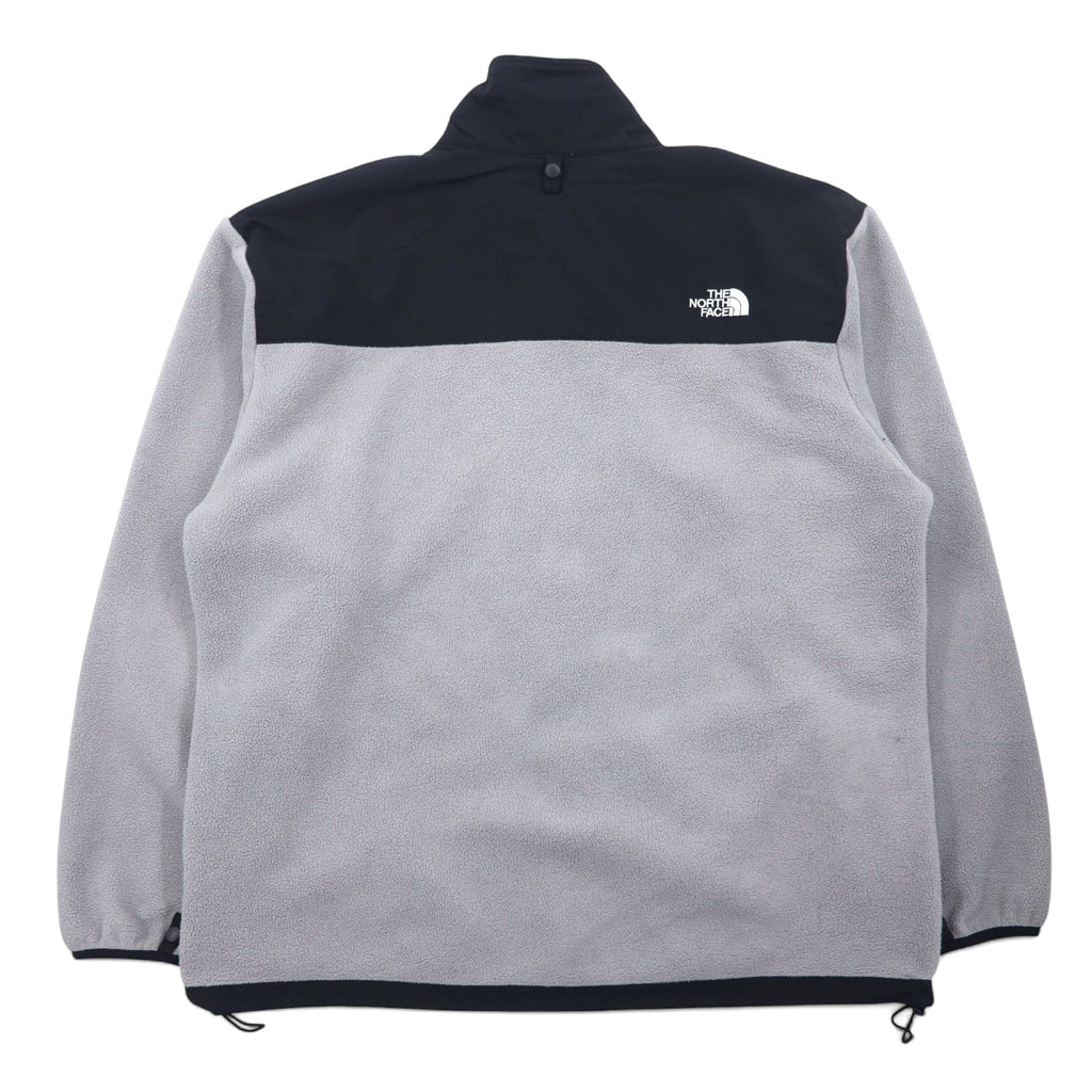 THE NORTH FACE Denali Jacket, Fleece Jacket, XL, Gray, Polyester, Logo Embroidery
