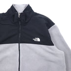 THE NORTH FACE Denali Jacket, Fleece Jacket, XL, Gray, Polyester, Logo Embroidery