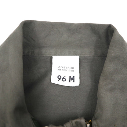 Vintage 80s France Made Jumpsuit by J.VEYRIER, 80s All-in-One Jumpsuit, Size M, Khaki, Military Style