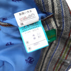 Vintage 80s Blazer Mr. Rough Rider × BROADHEAD &amp; GRAVES 80s Jacquard 2B Tailored Jacket M Multi Stripe