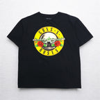 GUNS N' ROSES ガンズアンドローゼズ ロック バンド Tシャツ バンT XL ブラック コットン