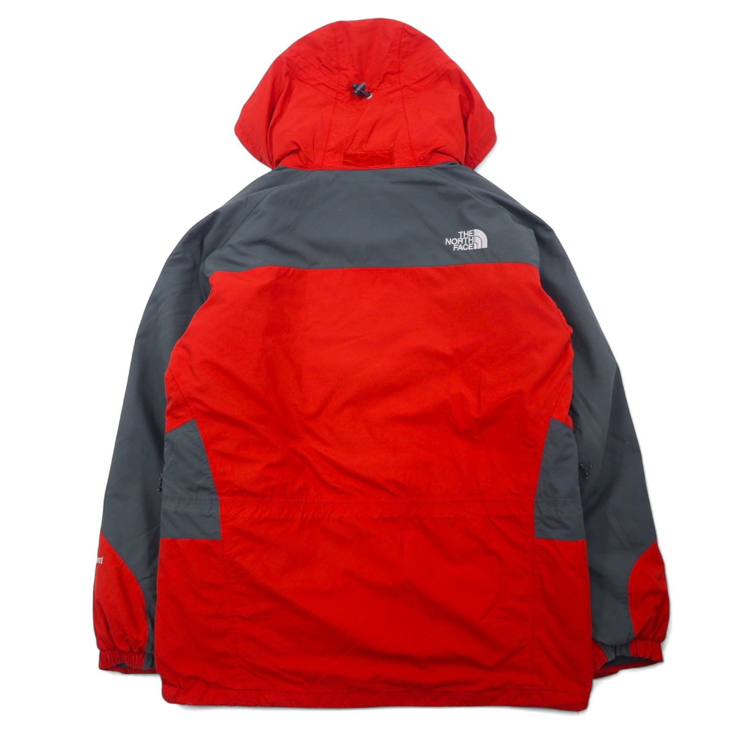 THE NORTH FACE 3WAY マウンテンパーカー M レッド ポリエステル Hyvent ハイベント 防水 ライナー着脱式 ダブルジップ