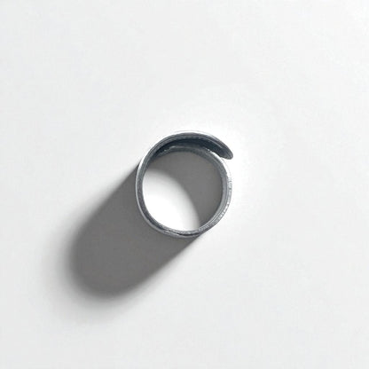 Vintage アンティーク スプーンリング 指輪 23号 シルバー ステンレス 日本製