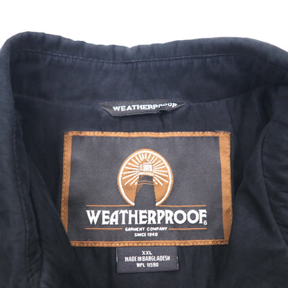 WEATHERPROOF ピーチスキン スウィングトップ ハリントンジャケット 2XL ブラック 防水 ポリエステル