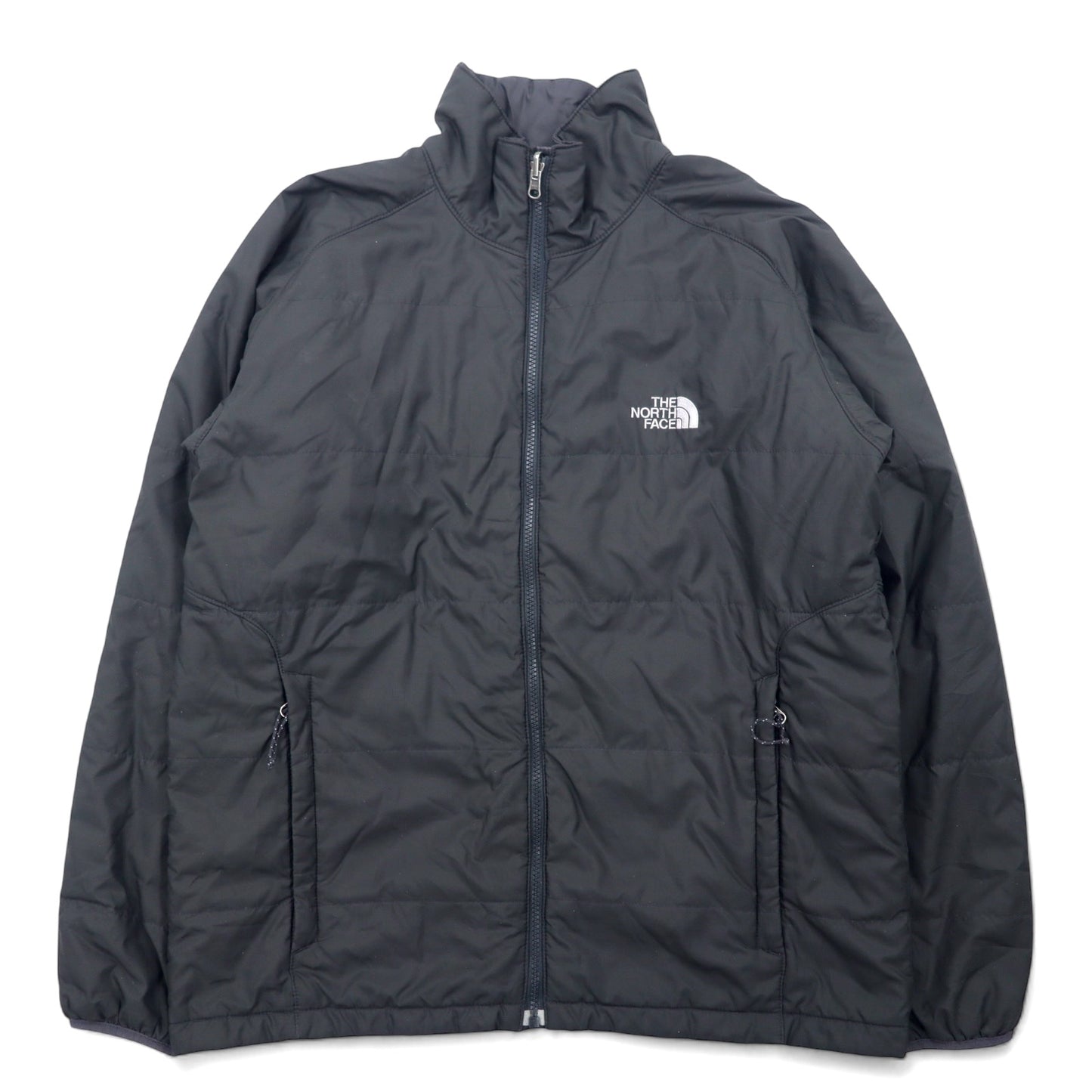 THE NORTH FACE 3WAY マウンテンパーカー M レッド ポリエステル Hyvent ハイベント 防水 ライナー着脱式 ダブルジップ