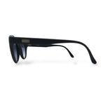 SPEKTRE Made in Italy Boston Sunglasses Black Gradient Lens VITESSE