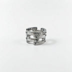 Vintage Silver Ring スチームパンク シルバー リング 指輪 14号 Silver 925 ロック