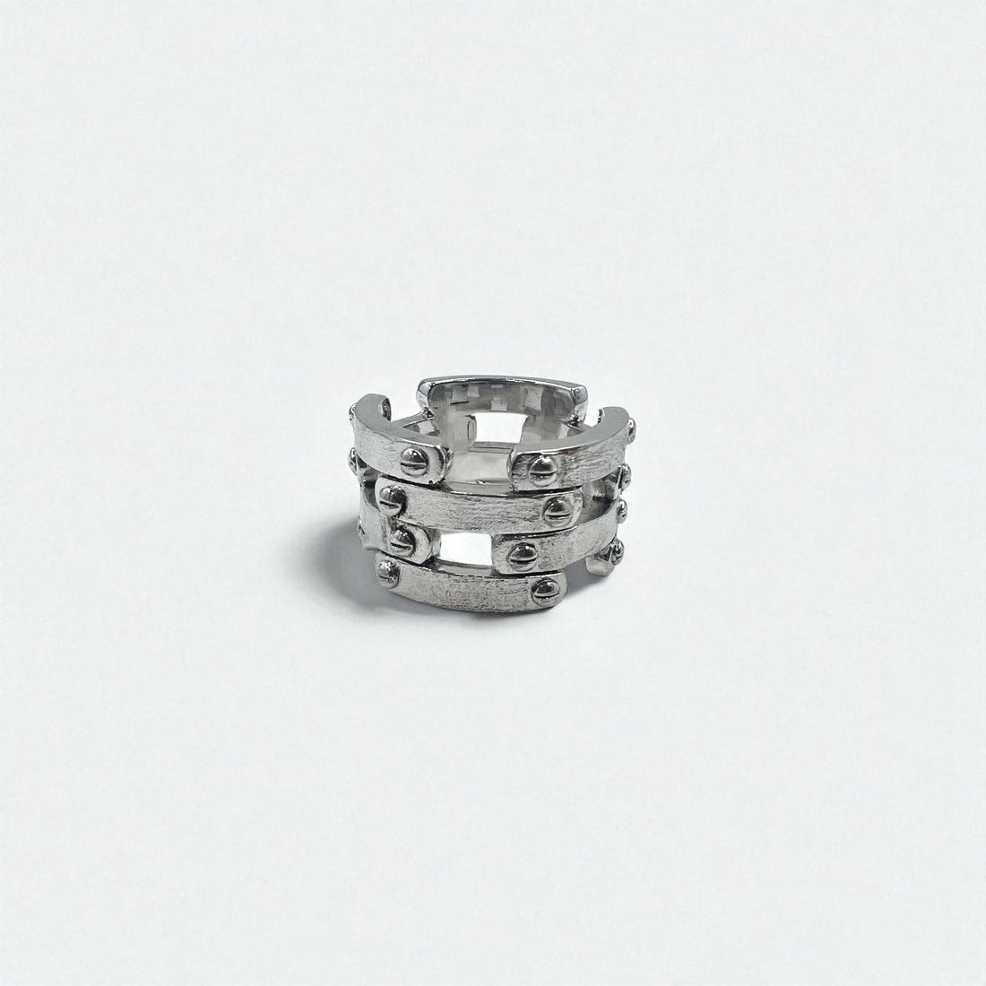 Vintage Silver Ring スチームパンク シルバー リング 指輪 14号 Silver 925 ロック