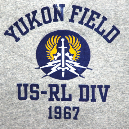 Polo Ralph Lauren ヴィンテージフィット スウェット トレーナー M グレー YUKON FIELD US-RL DIV 1967
