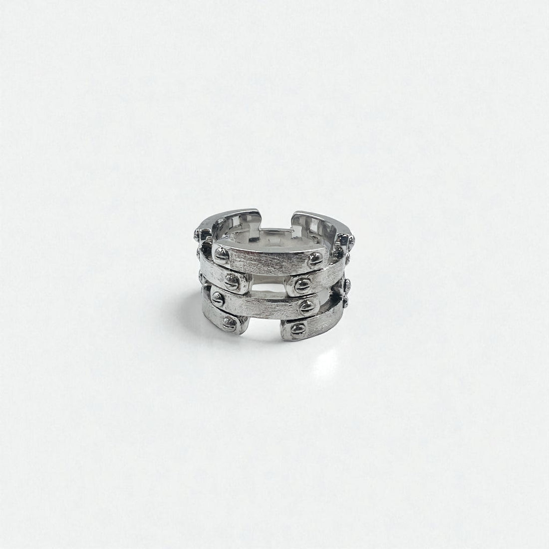 Vintage Silver Ring スチームパンク シルバー リング 指輪 14号 Silver 925 ロック