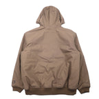 carhartt アクティブジャケット ダック パーカー XL ベージュ コットン Thinsulate 中綿 Jefferson Quick Duck Rain Defender Active Jacket 防水 101493