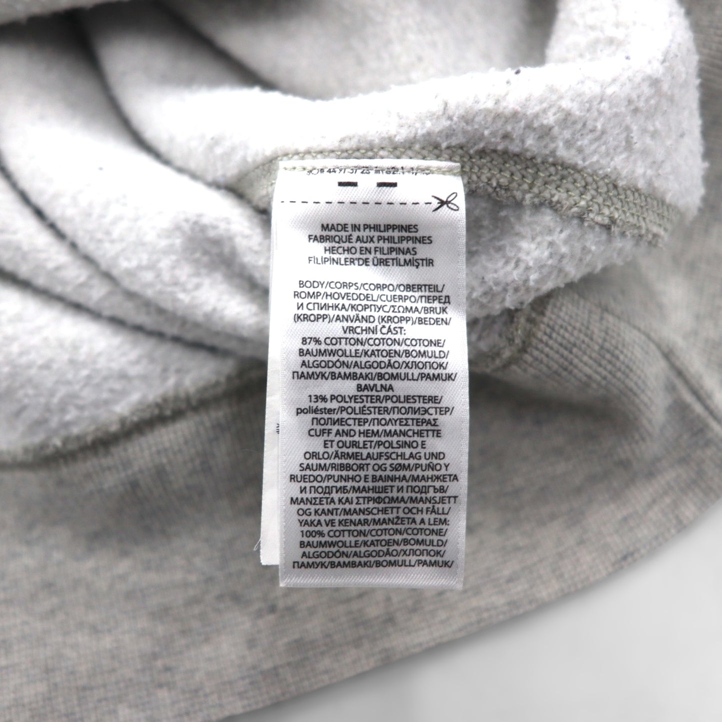 Polo Ralph Lauren ヴィンテージフィット スウェット トレーナー M グレー YUKON FIELD US-RL DIV 1967