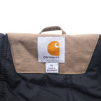 carhartt アクティブジャケット ダック パーカー XL ベージュ コットン Thinsulate 中綿 Jefferson Quick Duck Rain Defender Active Jacket 防水 101493