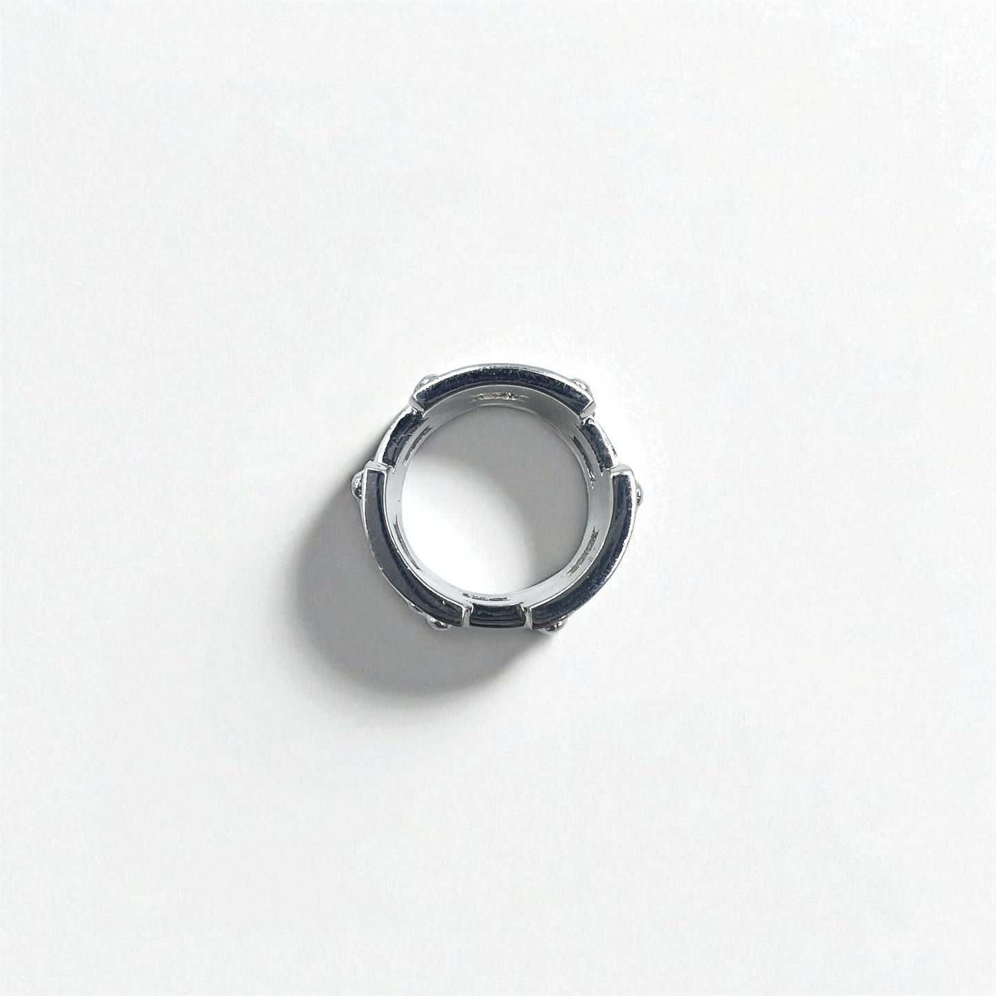 Vintage Silver Ring スチームパンク シルバー リング 指輪 14号 Silver 925 ロック