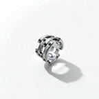 Vintage Silver Ring スチームパンク シルバー リング 指輪 14号 Silver 925 ロック
