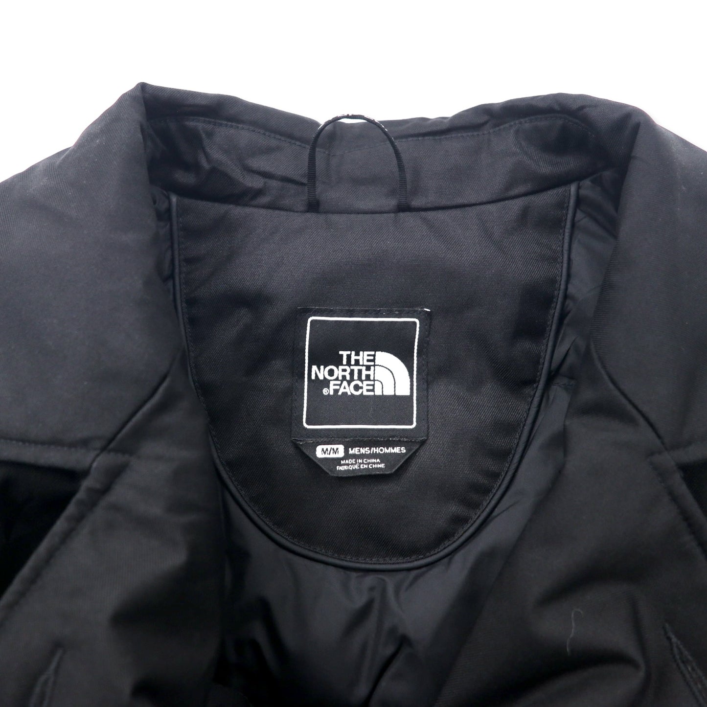 THE NORTH FACE グースダウンジャケット ピーコート M ブラック ポリエステル HYVENT