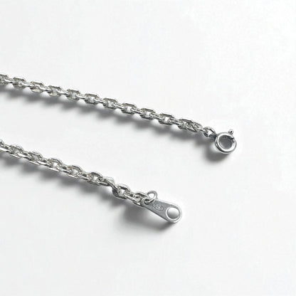 SAAD インディアンジュエリー ココペリ ネックレス チェーン シルバー 925