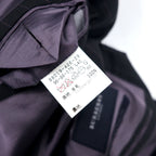 BURBERRY 3B Suit Set Up CLUB COLLECTION 96-86-175 L40 Grey Striped Wool SUPER 120's Made in Japan