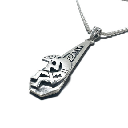 SAAD インディアンジュエリー ココペリ ネックレス チェーン シルバー 925