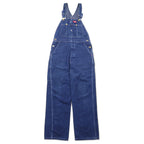 日本然リトテ-古着オンライン-Dickies デニム オーバーオール 34 ブルー コットン-Dickies Denim Overalls 34 Blue Cotton