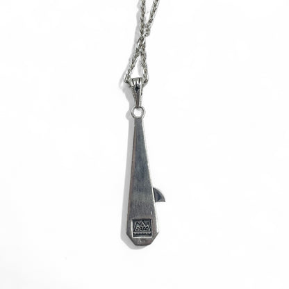 SAAD インディアンジュエリー ココペリ ネックレス チェーン シルバー 925