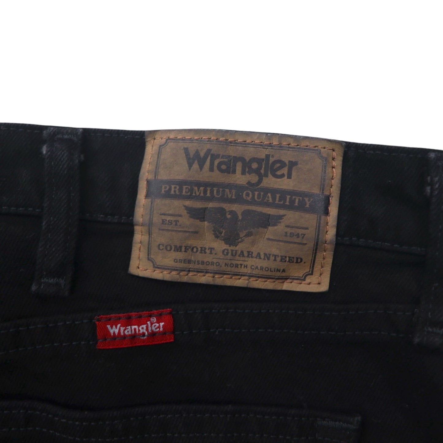 Wrangler ブラック デニムパンツ ジーンズ L レギュラーフィット ブラック 未使用品
