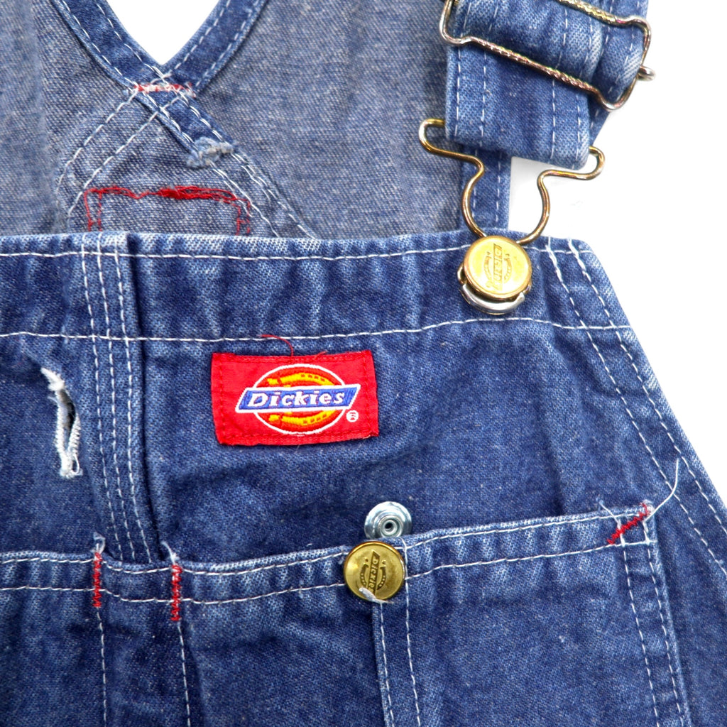 Dickies Denim Overalls Size 34 Blue Cotton