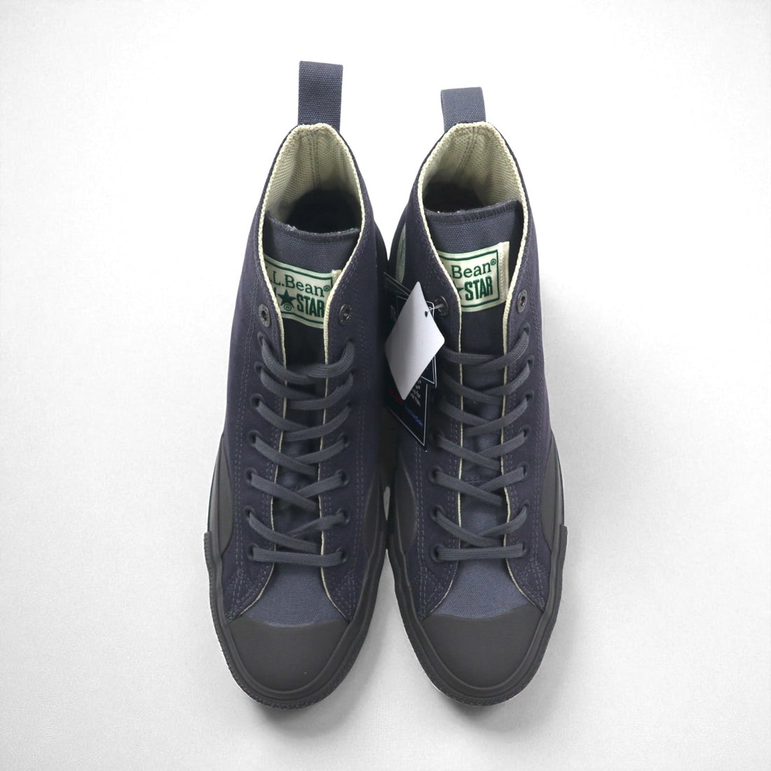 LLBean x CONVERSE All Star 100 High-Top Sneakers, Size 29cm, Gray Canvas, Water-Repellent, 1SD176, Chuck Taylor, Unused
