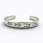 GAIJIN MADE ( HOLLYWOOD RANCH MARKET ) Gaijin Koji Kanji Silver Bangle 925 Sterling