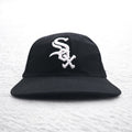 MLB White Sox Baseball Cap FREE Velcro Black OC SPORTS Chicago White Sox