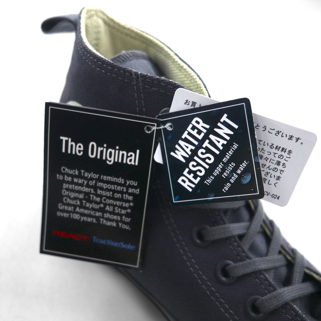 LLBean x CONVERSE All Star 100 High-Top Sneakers, Size 29cm, Gray Canvas, Water-Repellent, 1SD176, Chuck Taylor, Unused