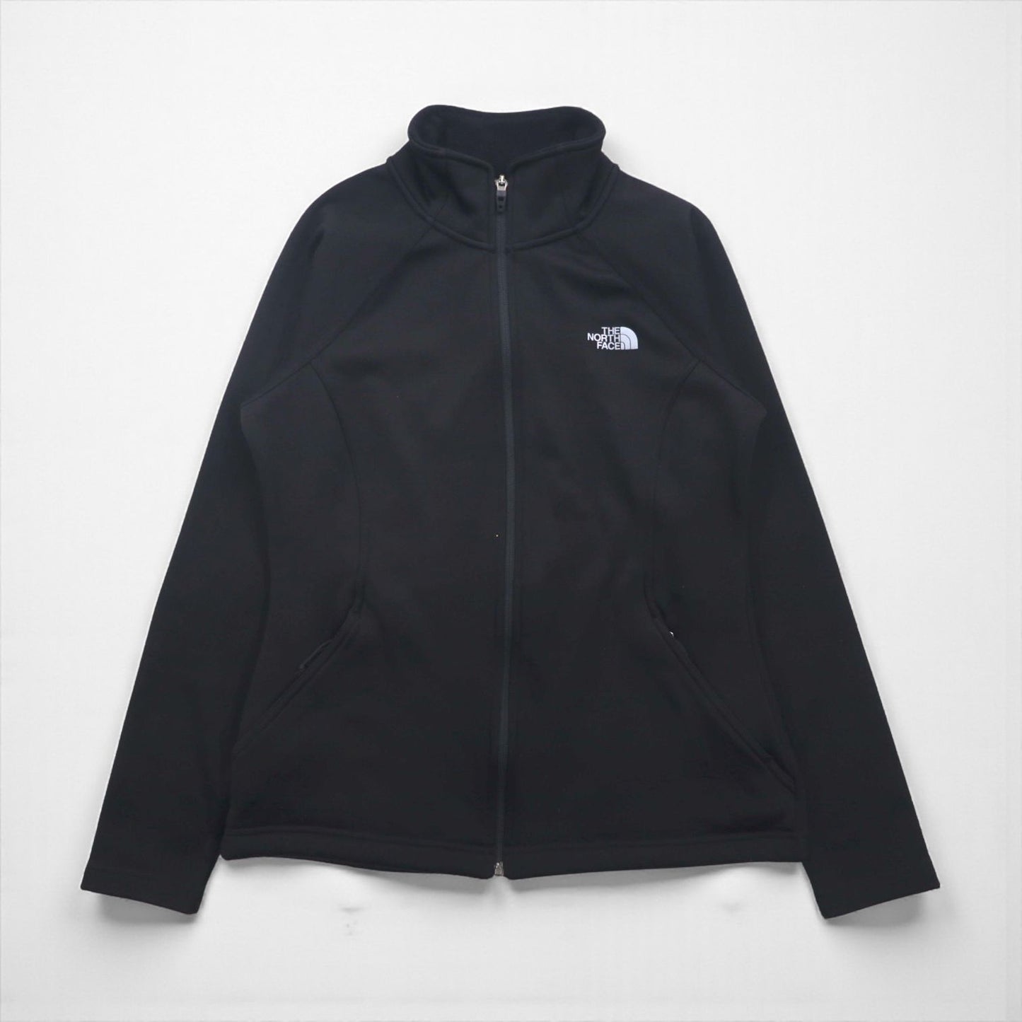 THE NORTH FACE フリースライニング ソフトシェルジャケット AGAVE FULL ZIP FLEECE JACKET M ブラック NF0A2RDG US規格