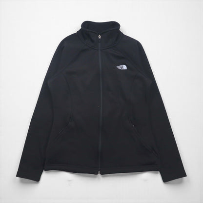 THE NORTH FACE フリースライニング ソフトシェルジャケット AGAVE FULL ZIP FLEECE JACKET M ブラック NF0A2RDG US規格