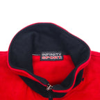 90s INFINITY SPORT Sweat Set Up Jersey FREE Red Cotton Drawcord