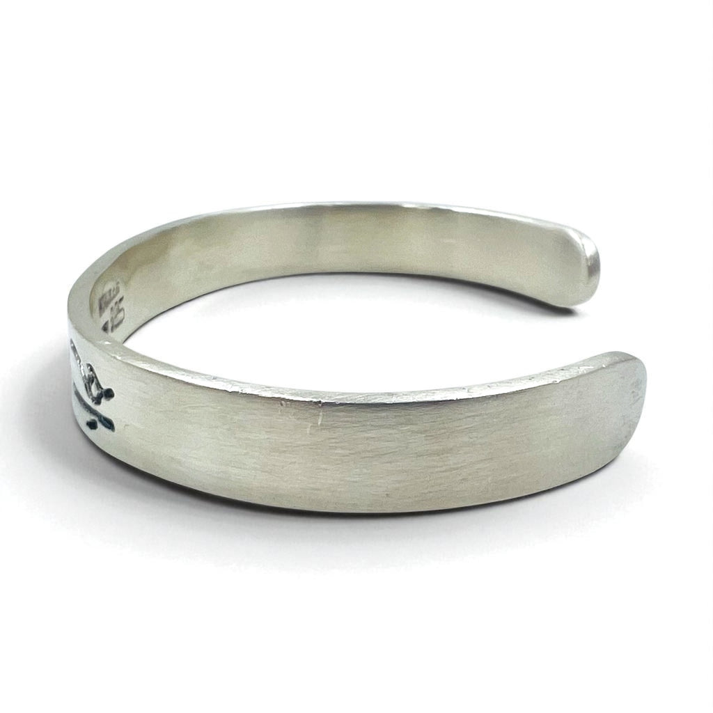 GAIJIN MADE ( HOLLYWOOD RANCH MARKET ) Gaijin Koji Kanji Silver Bangle 925 Sterling